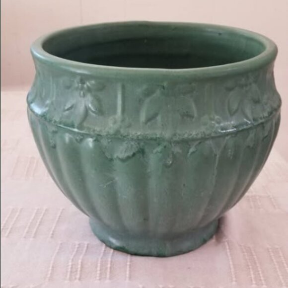 Zanesville Pottery jardiniere - Antique Circa Early 1900's - Picture 2 of 3